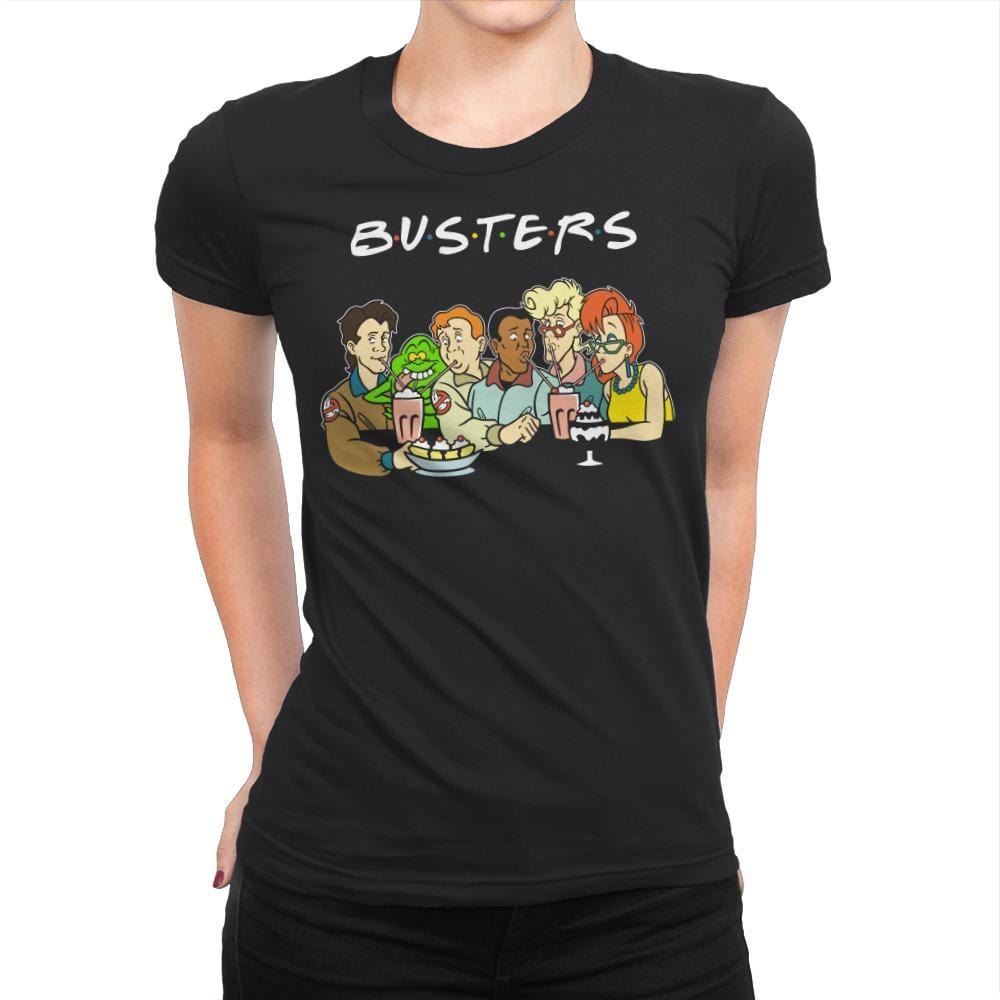 Busters - Womens Premium T-Shirts RIPT Apparel Small / Black