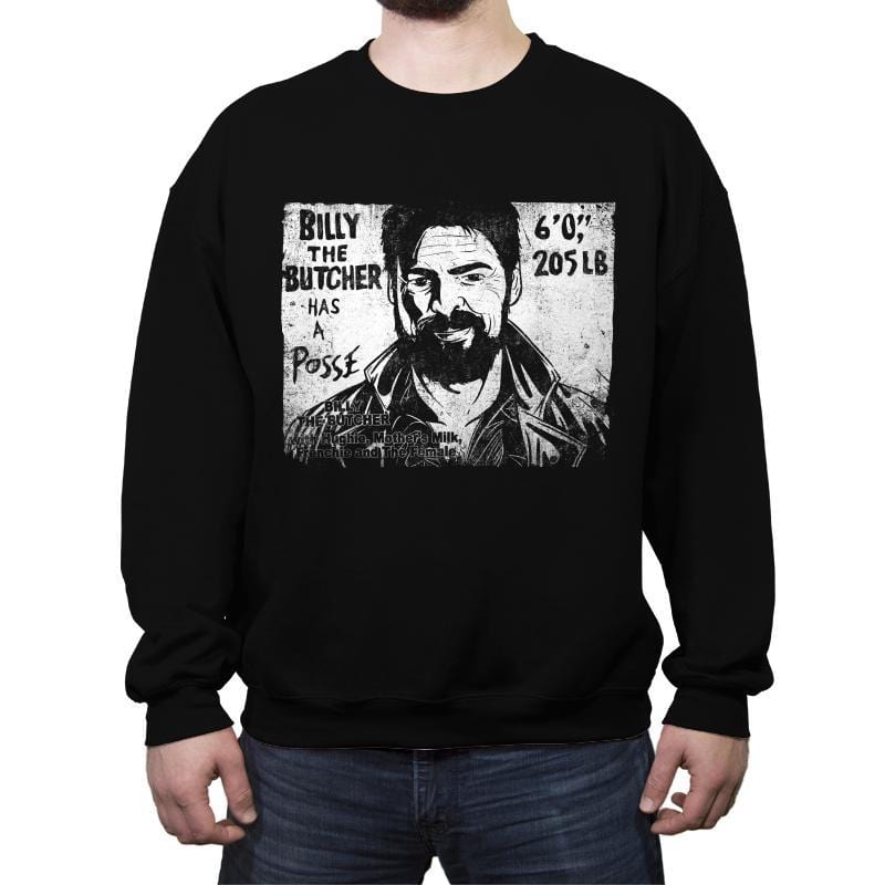 Butcher's Posse - Crew Neck Sweatshirt Crew Neck Sweatshirt RIPT Apparel