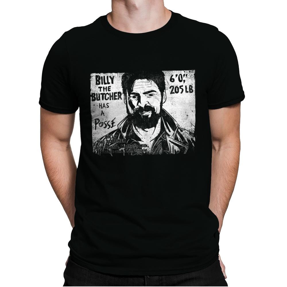 Butcher's Posse - Mens Premium T-Shirts RIPT Apparel Small / Black