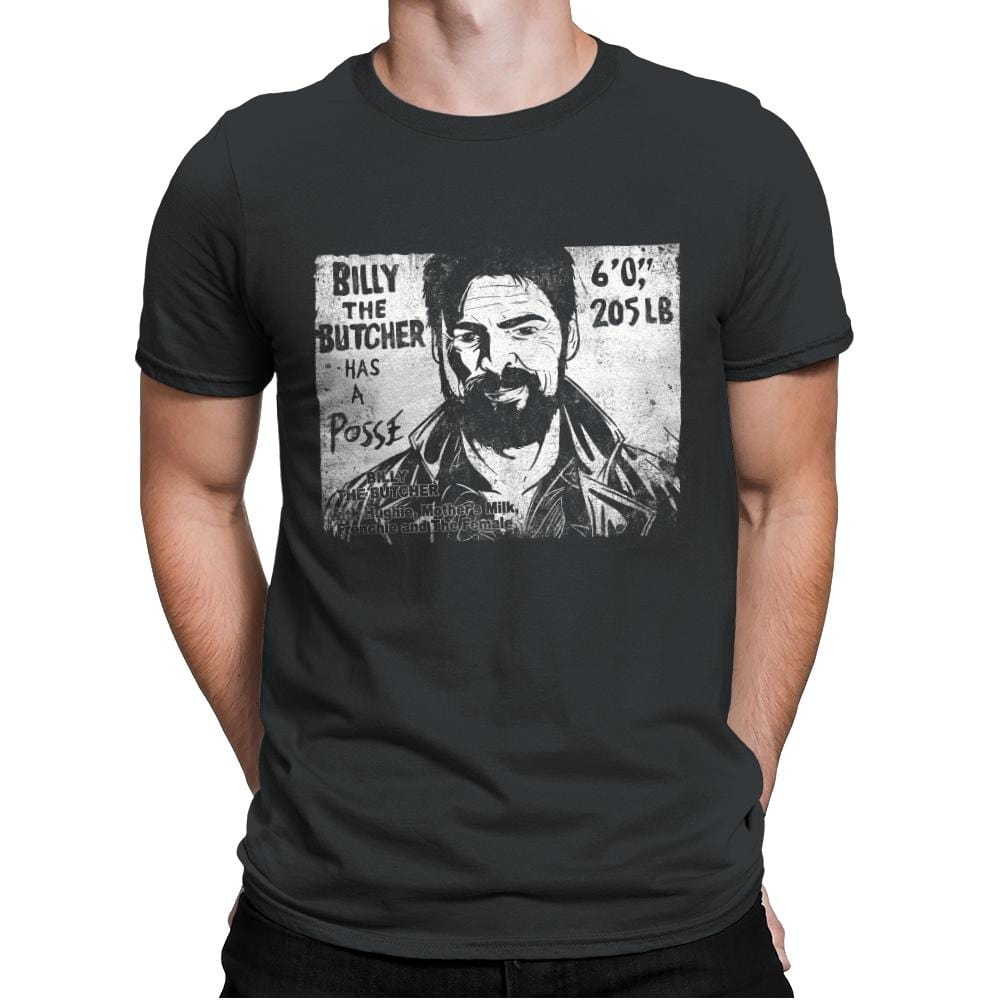 Butcher's Posse - Mens Premium T-Shirts RIPT Apparel Small / Heavy Metal