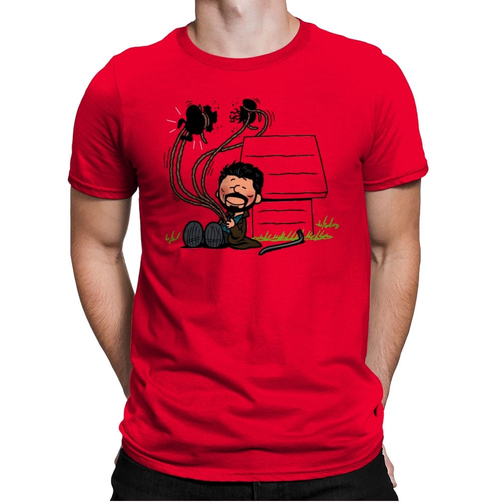 Butchered - Mens Premium T-Shirts RIPT Apparel Small / Red