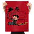 Butchered - Prints Posters RIPT Apparel 18x24 / Red