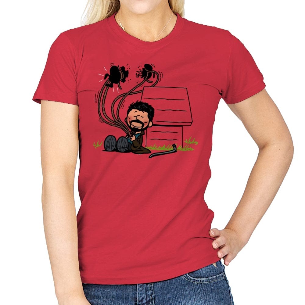 Butchered - Womens T-Shirts RIPT Apparel Small / Red
