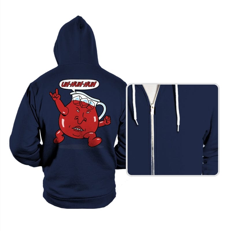 Butt Aid - Hoodies Hoodies RIPT Apparel Small / Navy