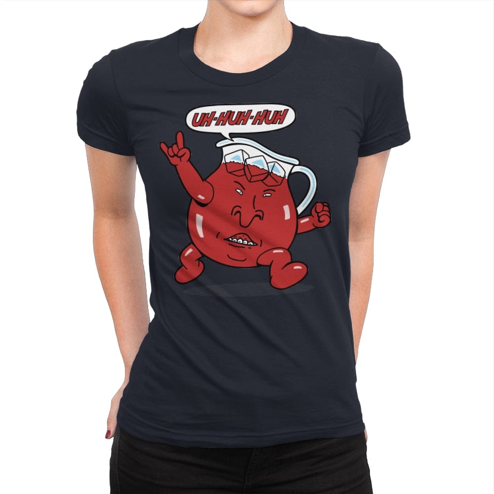 Butt Aid - Womens Premium T-Shirts RIPT Apparel Small / Midnight Navy