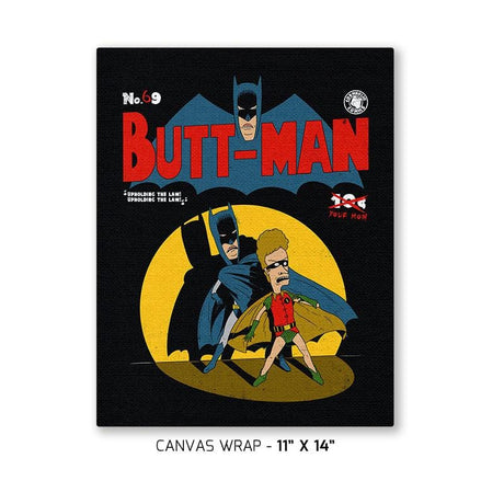 Butt-Man Exclusive - Canvas Wraps Canvas Wraps RIPT Apparel 11x14 inch
