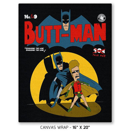 Butt-Man Exclusive - Canvas Wraps Canvas Wraps RIPT Apparel 16x20 inch