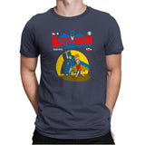 Butt-Man Exclusive - Mens Premium T-Shirts RIPT Apparel Medium / Indigo