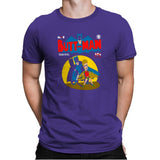 Butt-Man Exclusive - Mens Premium T-Shirts RIPT Apparel Small / Purple Rush