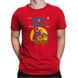 Butt-Man Exclusive - Mens Premium T-Shirts RIPT Apparel Small / Red