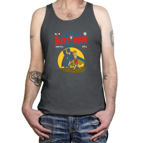 Butt-Man Exclusive - Tanktop Tanktop RIPT Apparel X-Small / Asphalt