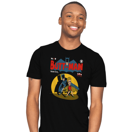 Butt-Man - Mens T-Shirts RIPT Apparel