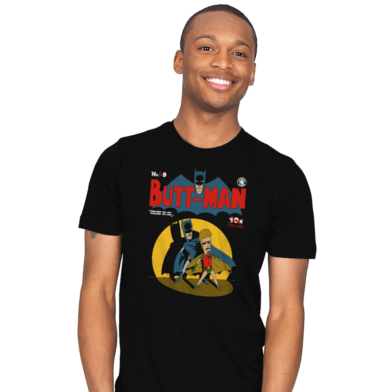 Butt-Man - Mens T-Shirts RIPT Apparel