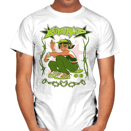 Buttercup - Mens T-Shirts RIPT Apparel Small / White
