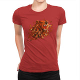 Butterfly Bear - Womens Premium T-Shirts RIPT Apparel Small / Red