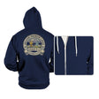 Buzzed and Lit Lager - Hoodies Hoodies RIPT Apparel Small / Navy