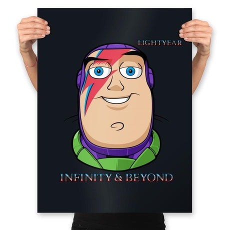 Buzzy Stardust - Prints Posters RIPT Apparel 18x24 / Black