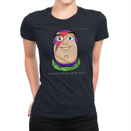 Buzzy Stardust - Womens Premium T-Shirts RIPT Apparel Small / Midnight Navy