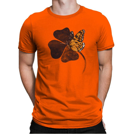 By Chance - Back to Nature - Mens Premium T-Shirts RIPT Apparel Small / Classic Orange