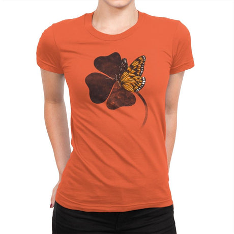 By Chance - Back to Nature - Womens Premium T-Shirts RIPT Apparel Small / Classic Orange