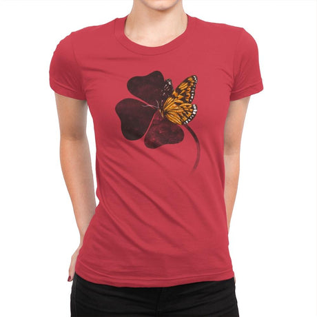 By Chance - Back to Nature - Womens Premium T-Shirts RIPT Apparel Small / Red