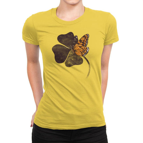By Chance - Back to Nature - Womens Premium T-Shirts RIPT Apparel Small / Vibrant Yellow