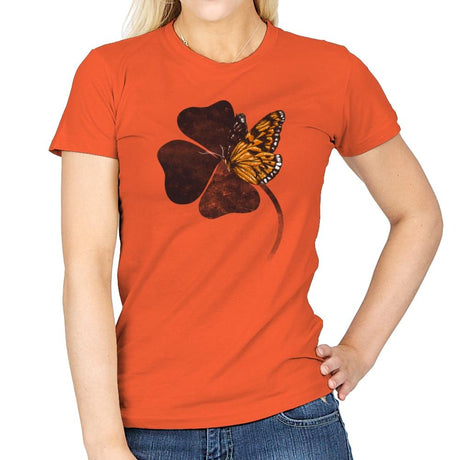 By Chance - Back to Nature - Womens T-Shirts RIPT Apparel Small / Orange