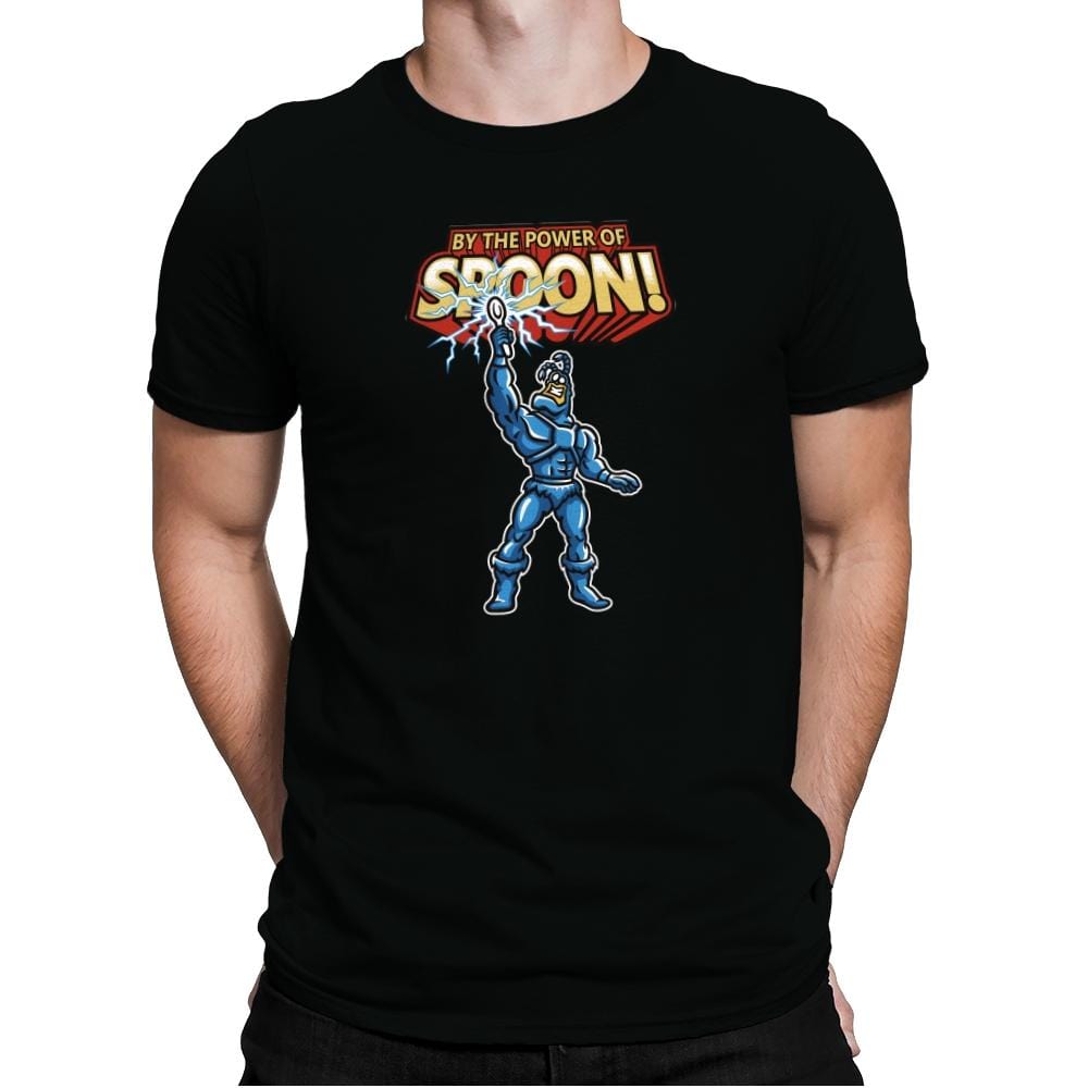 By The Power of Spoon! Exclusive - 90s Kid - Mens Premium T-Shirts RIPT Apparel Small / Black
