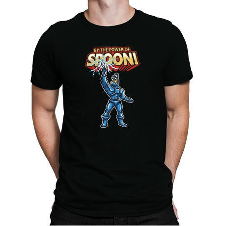 By The Power of Spoon! Exclusive - 90s Kid - Mens Premium T-Shirts RIPT Apparel Small / Black