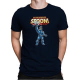 By The Power of Spoon! Exclusive - 90s Kid - Mens Premium T-Shirts RIPT Apparel Small / Midnight Navy