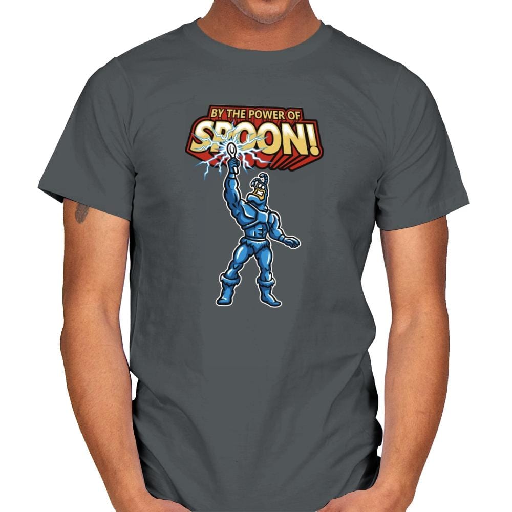 By The Power of Spoon! Exclusive - 90s Kid - Mens T-Shirts RIPT Apparel Small / Charcoal