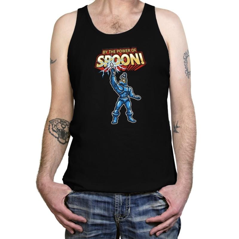 By The Power of Spoon! Exclusive - 90s Kid - Tanktop Tanktop RIPT Apparel X-Small / Black