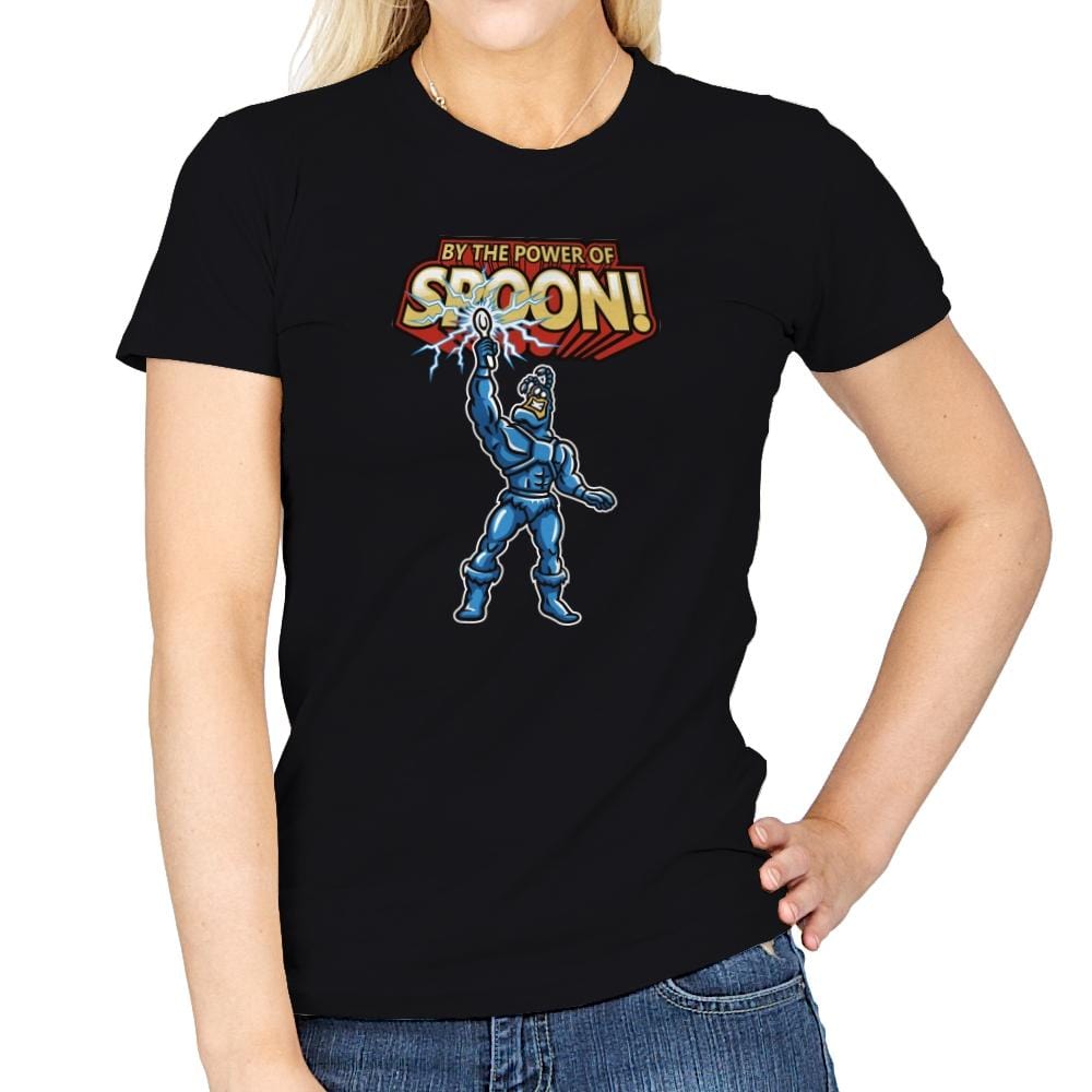 By The Power of Spoon! Exclusive - 90s Kid - Womens T-Shirts RIPT Apparel Small / Black