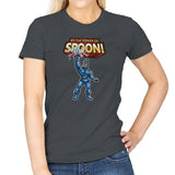 By The Power of Spoon! Exclusive - 90s Kid - Womens T-Shirts RIPT Apparel Small / Charcoal