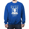 Byte Off - Crew Neck Sweatshirt Crew Neck Sweatshirt RIPT Apparel Small / Royal