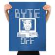 Byte Off - Prints Posters RIPT Apparel 18x24 / Royal