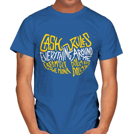 C.R.E.A.M. - Best Seller - Mens T-Shirts RIPT Apparel Small / Royal