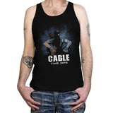 Cable Time Ops - Tanktop Tanktop RIPT Apparel X-Small / Black
