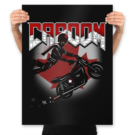 Caboom - Prints Posters RIPT Apparel 18x24 / Black