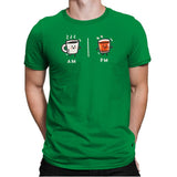 Cafe Con Ron - Mens Premium T-Shirts RIPT Apparel Small / Kelly