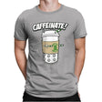 Caffeinate Me - Mens Premium T-Shirts RIPT Apparel Small / Light Grey