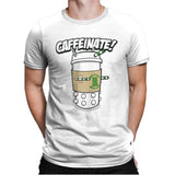 Caffeinate Me - Mens Premium T-Shirts RIPT Apparel Small / White