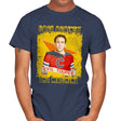 Cage Against The Machine - Mens T-Shirts RIPT Apparel Small / Navy