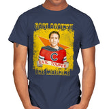 Cage Against The Machine - Mens T-Shirts RIPT Apparel Small / Navy