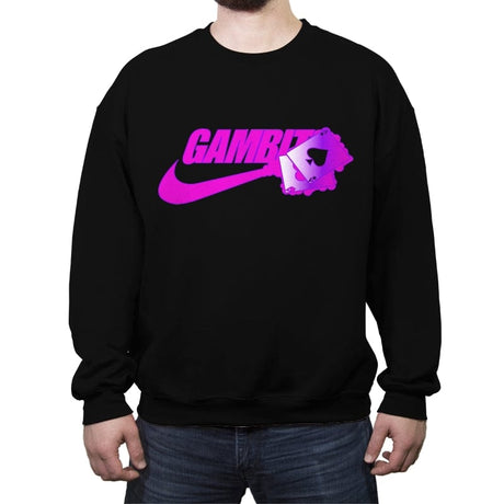 Cajun Athletics  - Crew Neck Sweatshirt Crew Neck Sweatshirt RIPT Apparel Small / Black