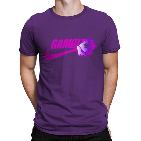 Cajun Athletics - Mens Premium T-Shirts RIPT Apparel Small / Purple Rush