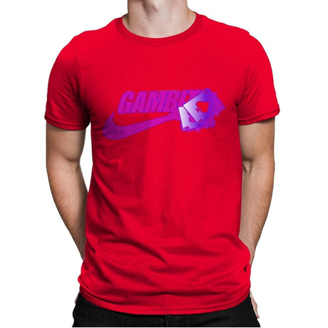 Cajun Athletics - Mens Premium T-Shirts RIPT Apparel Small / Red