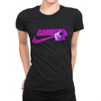 Cajun Athletics - Womens Premium T-Shirts RIPT Apparel Small / Black