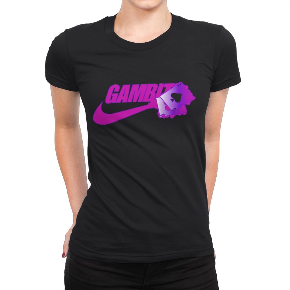 Cajun Athletics - Womens Premium T-Shirts RIPT Apparel Small / Black