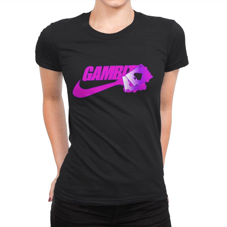 Cajun Athletics  - Womens Premium T-Shirts RIPT Apparel Small / Black